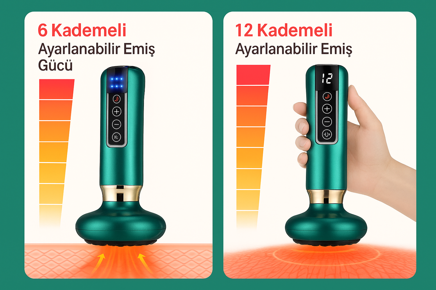 GlowSkin™ Vücut Şekillendirici Kupa Masaj Aleti