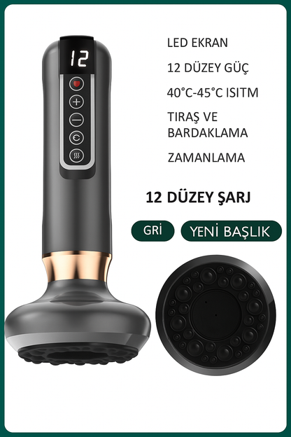 GlowSkin™ Vücut Şekillendirici Kupa Masaj Aleti